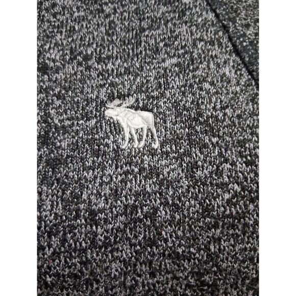 Abercrombie & Fitch Mens L Crew  Grungecore Preppy Fleece Academia Sweatshirt - Picture 9 of 9